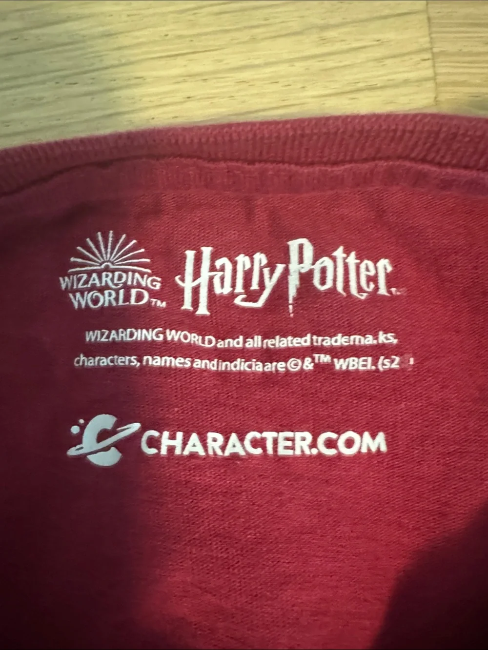 Harry Potter Kids' Burgundy Gryffindor Print Casual Dress